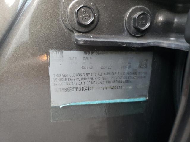 Photo 10 from auction – 2015 CHEVROLET VOLT with VIN 1G1RB6E47FU104141