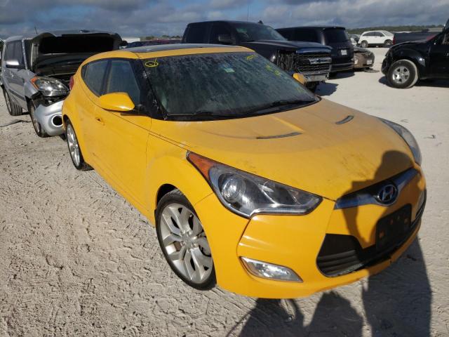 HYUNDAI VELOSTER 2013 with VIN KMHTC6AD2DU114830 - Photo from auction