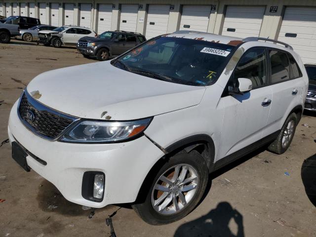Photo 2 from auction – 2014 KIA SORENTO LX with VIN 5XYKT3A64EG488178