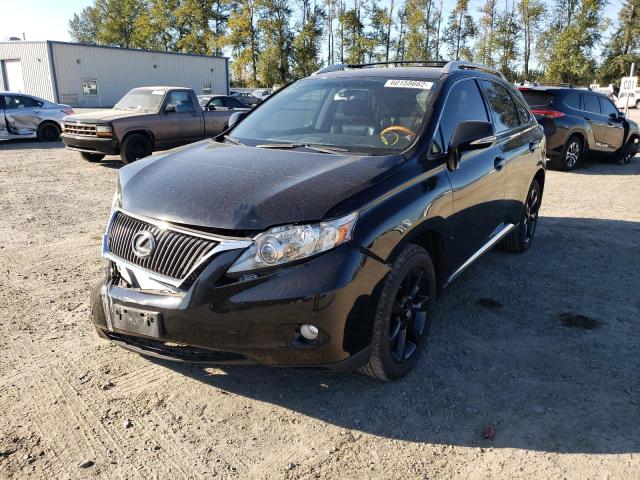 Photo 2 from auction – 2010 LEXUS RX 350 with VIN JTJBK1BA8A2414970