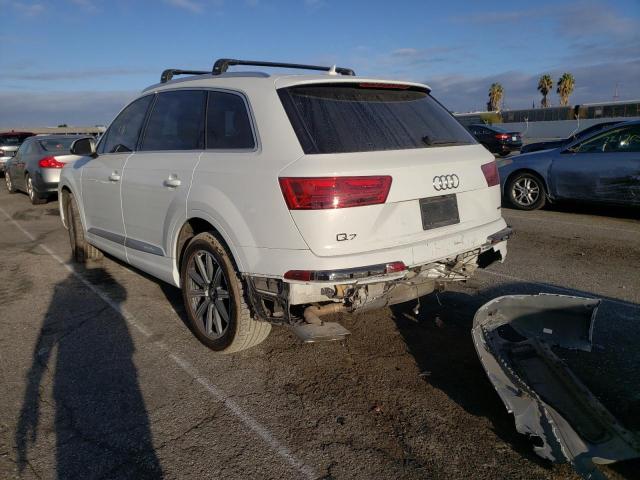 Photo 3 from auction – 2018 AUDI Q7 PREMIUM with VIN WA1AHAF72JD016177