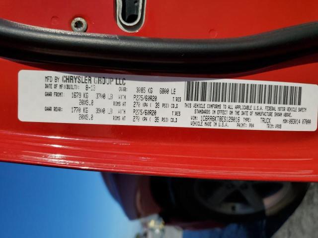 Photo 10 from auction – 2014 RAM 1500 ST with VIN 1C6RR6KT8ES129016