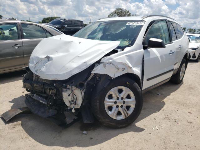Photo 2 from auction – 2017 CHEVROLET TRAVERSE L with VIN 1GNKRFKD3HJ239816