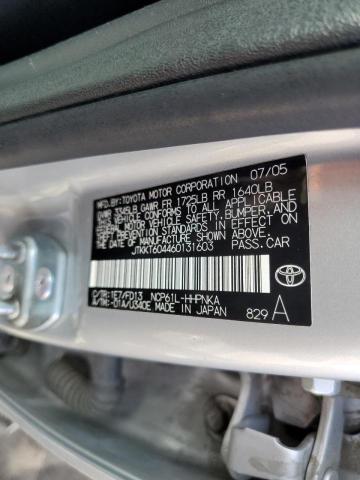 Photo 10 from auction – 2006 TOYOTA SCION XA with VIN JTKKT604460131603