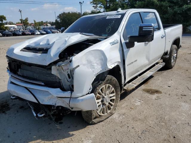 Photo 2 from auction – 2020 CHEVROLET SILVERADO with VIN 1GC4YREYXLF118491