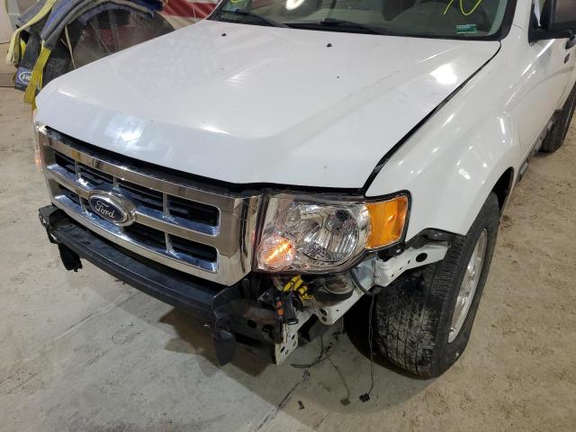 Photo 9 from auction – 2010 FORD ESCAPE XLT with VIN 1FMCU0DG9AKB75955