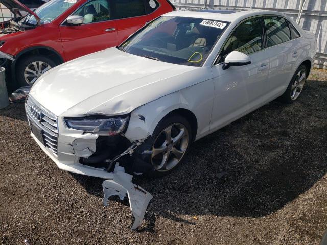 Photo 2 from auction – 2017 AUDI A4 PREMIUM with VIN WAUANAF46HN022294