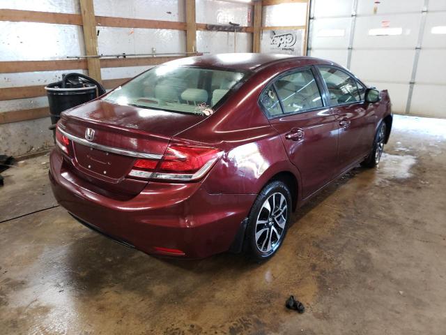 Photo 4 from auction – 2013 HONDA CIVIC EX with VIN 19XFB2F8XDE066906