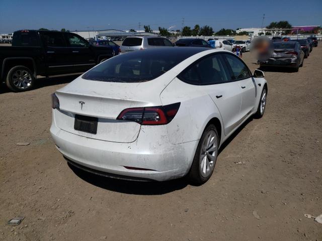 Photo 4 from auction – 2022 TESLA MODEL 3 with VIN 5YJ3E1EA0NF144601