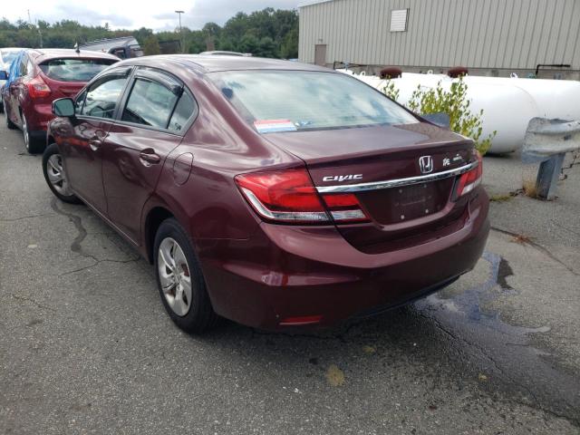 Photo 3 from auction – 2013 HONDA CIVIC LX with VIN 2HGFB2F57DH530780