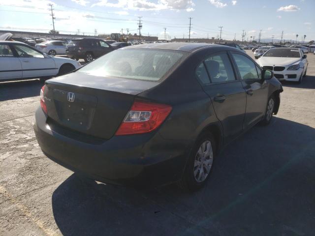 Photo 4 from auction – 2012 HONDA CIVIC LX with VIN 2HGFB2F59CH566954