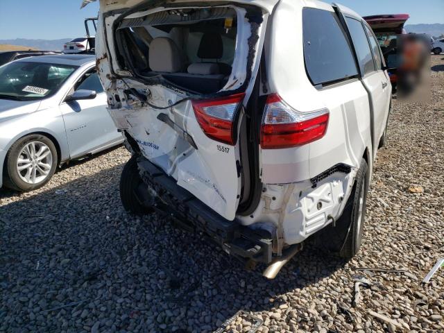 Photo 9 from auction – 2015 TOYOTA SIENNA with VIN 5TDZK3DCXFS572772
