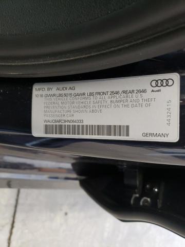 Photo 10 from auction – 2017 AUDI A6 PREMIUM with VIN WAUC8AFC3HN064333