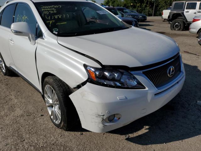 Photo 9 from auction – 2011 LEXUS RX 450 with VIN JTJBC1BAXB2418811