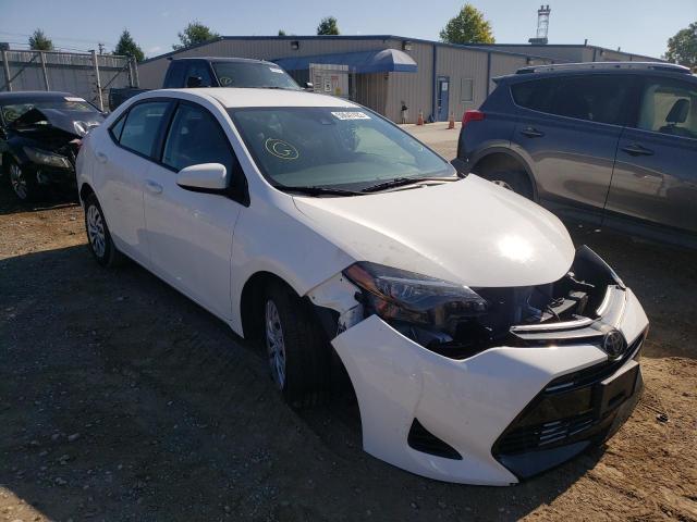 TOYOTA COROLLA L 2019 with VIN 2T1BURHE7KC186405 - Photo from auction