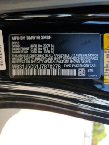 Foto 10 de la subasta – 2018 BMW M2 con VIN WBS1J5C51J7B70278
