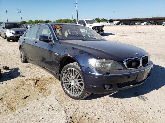 BMW 750 LI 2008 with VIN WBAHN83508DT86138 - Photo from auction