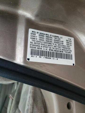 Photo 10 from auction – 2004 HONDA ODYSSEY EX with VIN 5FNRL18834B138766