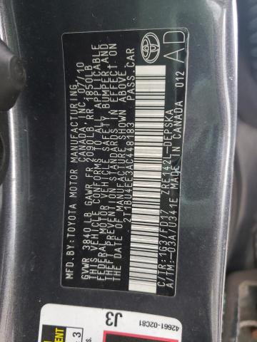 Photo 10 from auction – 2010 TOYOTA COROLA with VIN 2T1BU4EE3AC448183