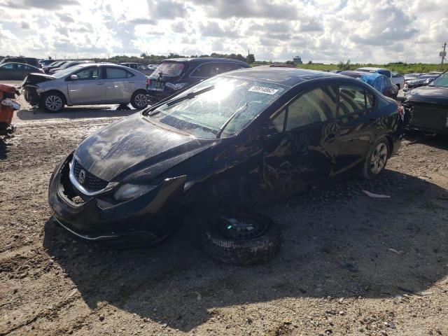 Photo 2 from auction – 2015 HONDA CIVIC LX with VIN 19XFB2F56FE215899