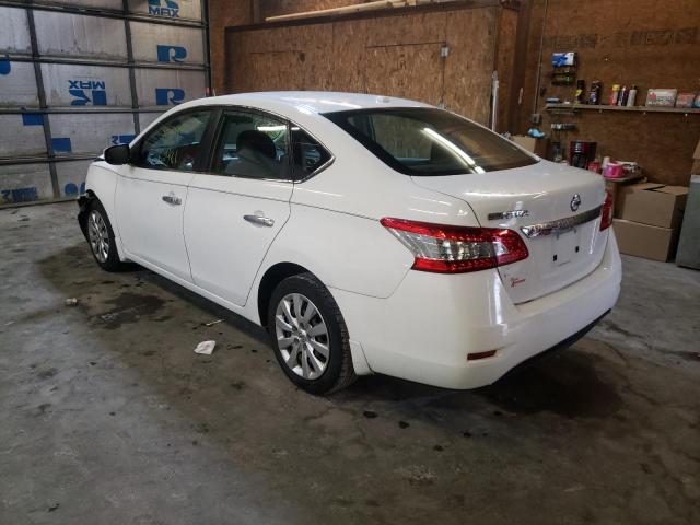 Photo 3 from auction – 2015 NISSAN SENTRA S with VIN 3N1AB7AP7FL695093
