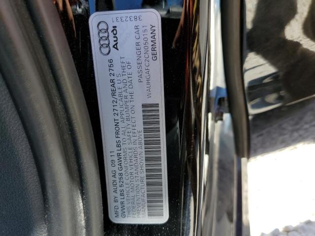 Photo 10 from auction – 2012 AUDI A6 PRESTIG with VIN WAUHGAFC2CN050151