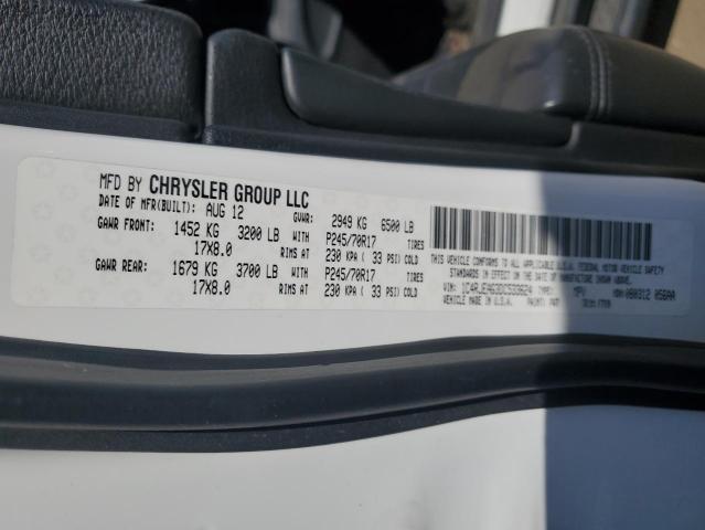 Photo 10 from auction – 2013 JEEP GRAND CHER with VIN 1C4RJEAG3DC533624