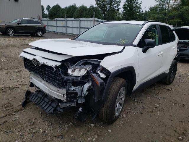 Photo 2 from auction – 2021 TOYOTA RAV4 LE with VIN 2T3F1RFV0MC243003