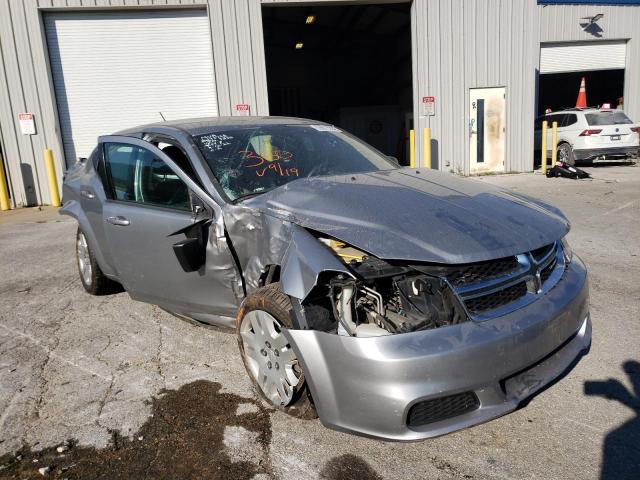 DODGE AVENGER SE 2013 with VIN 1C3CDZAB6DN619530 - Photo from auction