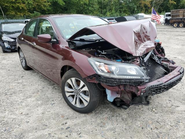 HONDA ACCORD LX 2015 with VIN 1HGCR2F34FA185366 - Photo from auction