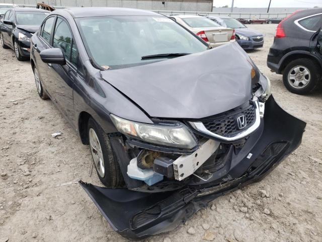 Photo 1 from auction – 2014 HONDA CIVIC LX with VIN 2HGFB2F52EH555328