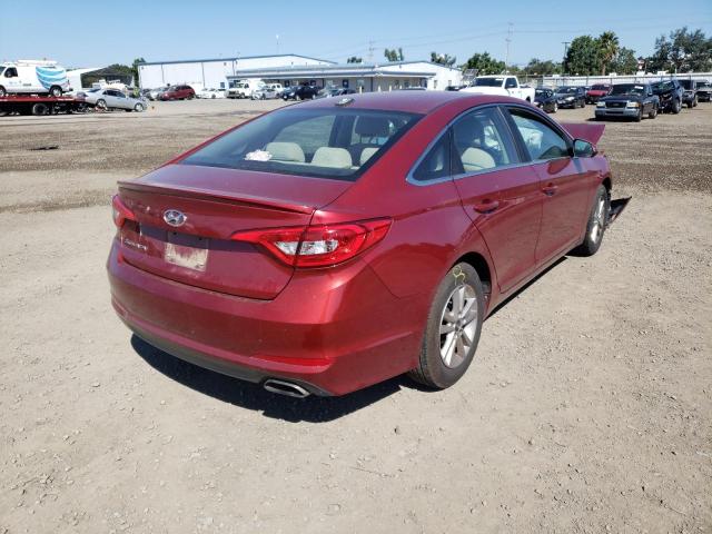 Photo 4 from auction – 2015 HYUNDAI SONATA SE with VIN 5NPE24AF5FH113397