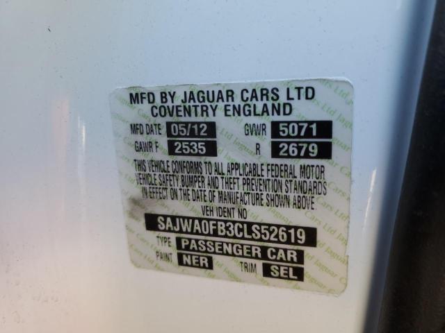 Photo 10 from auction – 2012 JAGUAR XF with VIN SAJWA0FB3CLS52619