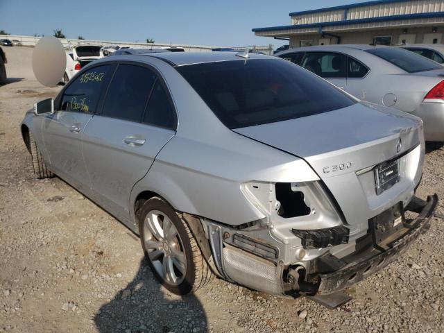 Photo 3 from auction – 2011 MERCEDES-BENZ C 300 with VIN WDDGF5EB2BF638566