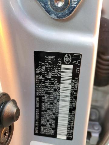 Photo 10 from auction – 2017 TOYOTA COROLLA L with VIN 2T1BURHE7HC857497
