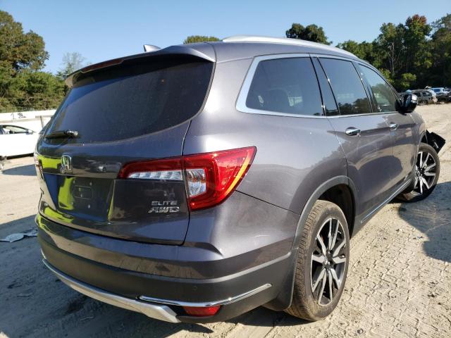 Photo 4 from auction – 2021 HONDA PILOT ELIT with VIN 5FNYF6H06MB071588