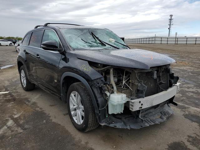 TOYOTA HIGHLANDER 2016 with VIN 5TDZARFH1GS020190 - Photo from auction