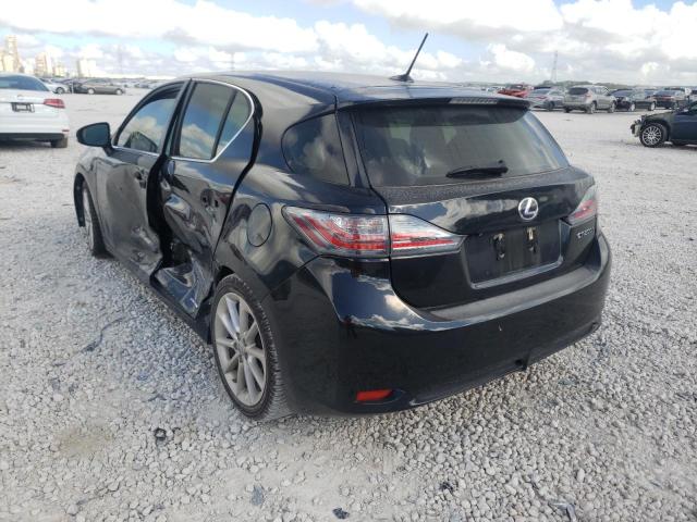 Photo 3 from auction – 2013 LEXUS CT 200 with VIN JTHKD5BH2D2131291