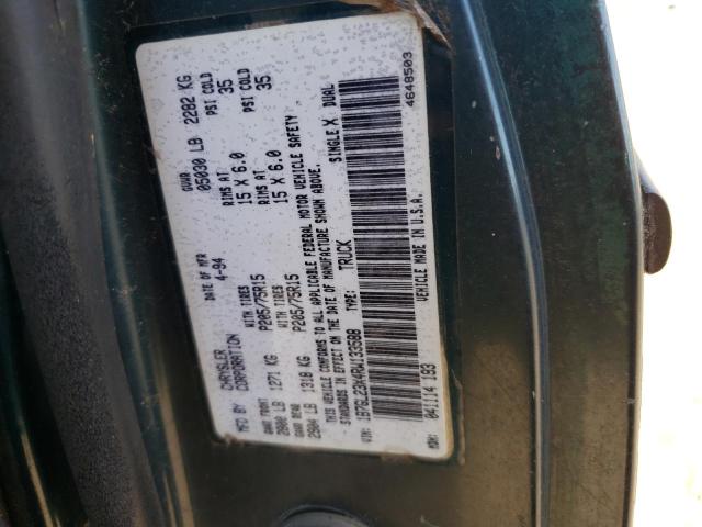 Photo 10 from auction – 1994 DODGE DAKOTA with VIN 1B7GL23X4RW133588