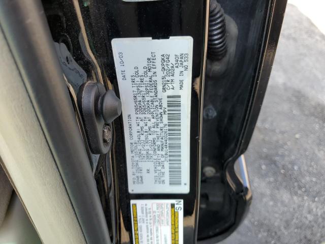 Photo 10 from auction – 2004 TOYOTA 4RUNNER SR with VIN JTEBU14R440026176