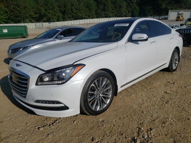 Photo 2 from auction – 2017 GENESIS G80 BASE with VIN KMHGN4JE4HU168631