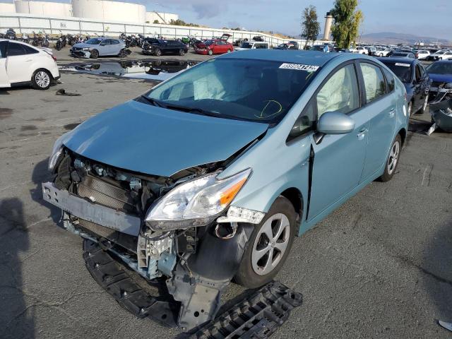 Photo 2 from auction – 2014 TOYOTA PRIUS with VIN JTDKN3DU0E1808259