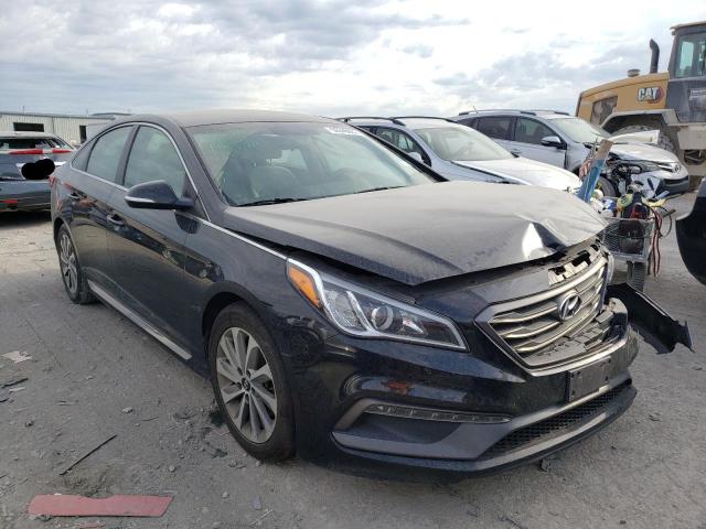 HYUNDAI SONATA SPO 2016 with VIN 5NPE34AF7GH345076 - Photo from auction