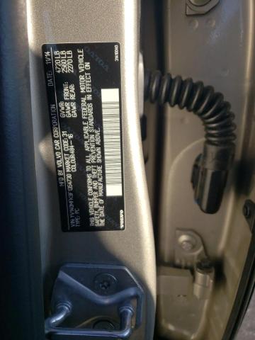 Photo 10 from auction – 2015 VOLVO S60 PREMIE with VIN YV140MFK9F1354730