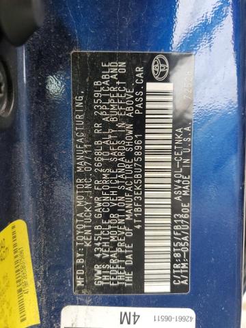 صورة رقم 10 من المزاد - 2011 TOYOTA CAMRY BASE مع VIN 4T1BF3EK5BU758961