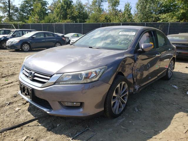 Photo 2 from auction – 2014 HONDA ACCORD SPO with VIN 1HGCR2F58EA105406