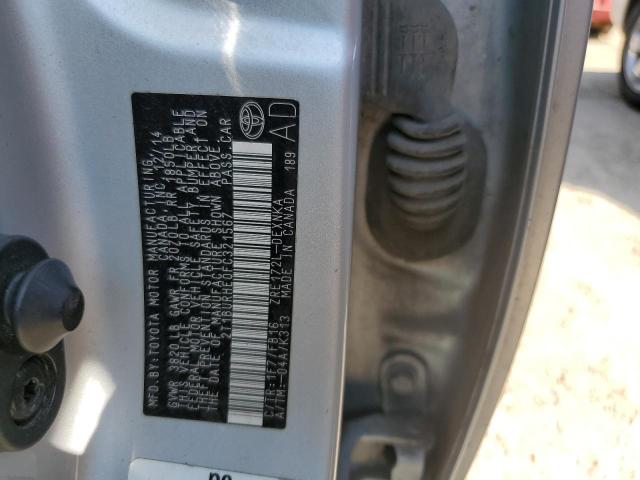 Photo 10 from auction – 2015 TOYOTA COROLLA L with VIN 2T1BURHE0FC321567