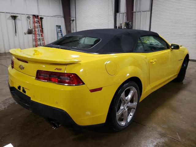 Photo 4 from auction – 2014 CHEVROLET CAMARO LT with VIN 2G1FB3D30E9319320