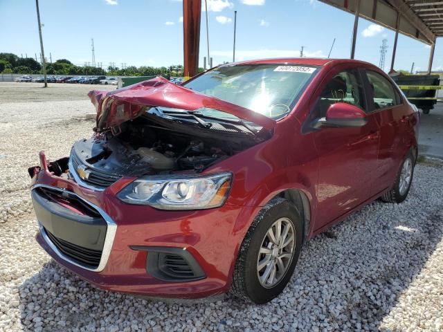 Photo 2 from auction – 2018 CHEVROLET SONIC LT with VIN 1G1JD5SH3J4115008