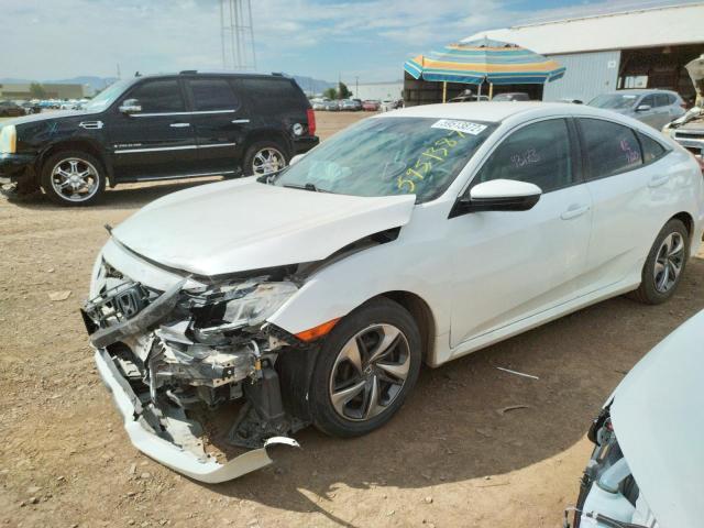 Photo 2 from auction – 2019 HONDA CIVIC LX with VIN 2HGFC2F60KH532616